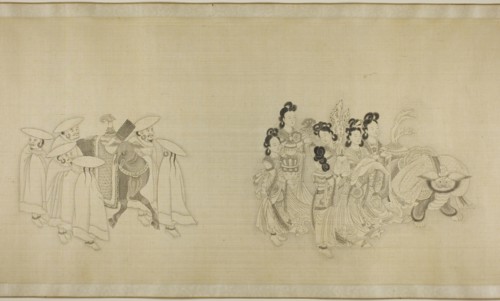 Barbarian Envoys Presenting Tribute, Qing dynasty (1644-1911), c. 1850/1900.