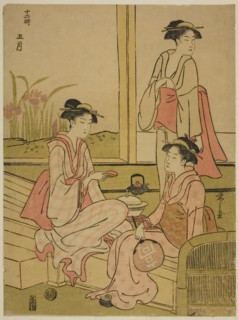 The Fifth Month (Gogatsu), from the series "The Twelve Months (Juni toki)", c. 1791.