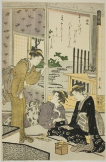 Henjo, from the series "Six Immortal Poets (Rokkasen)", c. 1789/90.