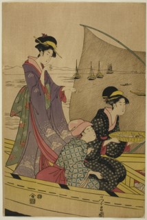 Women on a Fishing Boat, c. 1780/1800.