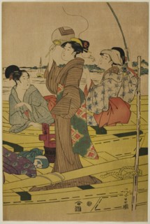 Women on a Fishing Boat, c. 1780/1800.