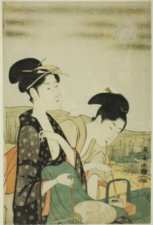 Moon viewing, c. 1794.