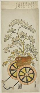 Flower Wagon, c. 1730.