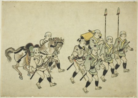 Procession of a Daimyo, c. 1681/84.