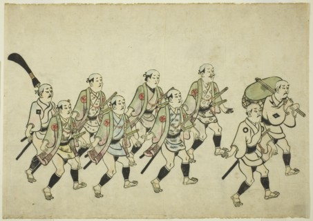 Procession of a Daimyo, c. 1681/84.
