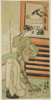The Actor Segawa Kikunojo II in an Unidentified Role, c. 1771.