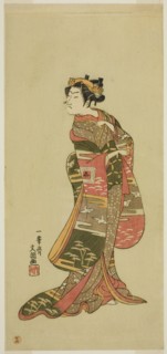 The Actor Ichikawa Benzo in an Unidentified Role, c. 1768.