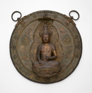 Icon Plaque (Kakebotoke) with Bosatsu, 13th century.