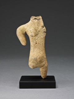 Partial Figure of a Pregnant Women, c. 1000-300 B.C.