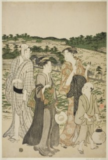 Benten Shrine in Shinobazu Pond, late 1780s.