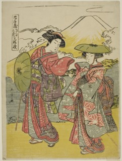 Act Eight: Bridal Journey from the play Chushingura (Treasury of Loyal Retainers), Japan, c. 1779/80.