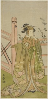 The Actor Iwai Hanshiro IV in an Unidentified Role, Japan, c. 1772.