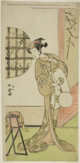 The Actor Nakamura Noshio I in an Unidentified Role, Japan, c. 1773.
