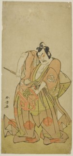 The Actor Nakamura Sukegoro II in an Unidentified Role, Japan, c. 1779.