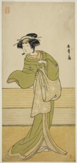 The Actor Yamashita Mangiku I in an Unidentified Role, Japan, early 1780s.