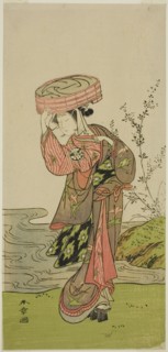 The Actor Segawa Yujiro (or Segawa Kikunojo III) in an Unidentified Role, Japan, c. 1774.