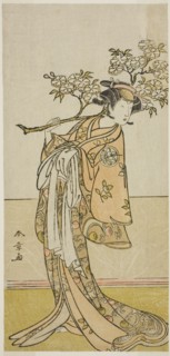 The Actor Ichimura Uzaemon IX in an Unidentified Role, Japan, c. 1775.