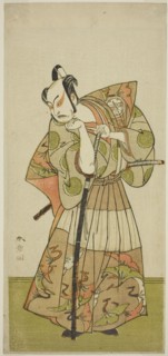 The Actor Nakamura Juzo II in an Unidentified Role, Japan, c. 1774.