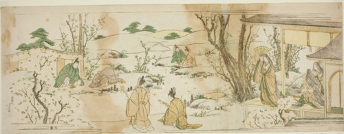 Courtly event modeled on the Lanting Gathering, Japan, c. 1801/07.