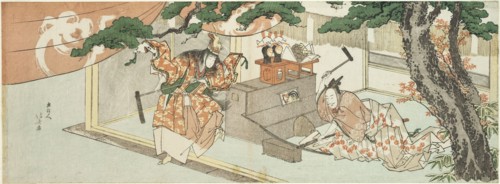 The Swordsmith Munechika and the God of Inari, Japan, 1805.