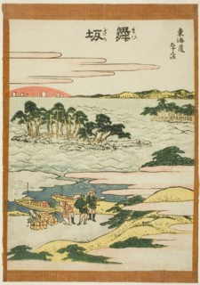 Maisaka, from the series "Fifty-three Stations of the Tokaido (Tokaido gojusan tsugi)", Japan, c. 1806.