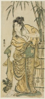 The Actor Ichikawa Komazo as a Woman with Dishevelled Hair, Japan, c. 1791.
