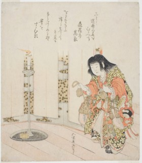 Horse Shells (Umagai), from the series "A Selection of Horses (Uma-zukushi)", Japan, 1822.