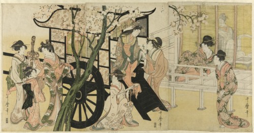 An Imperial Carriage, Japan, c. 1801/04.