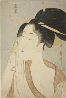 Ha... of the Southern Station (Nan'eki ha-jirushi), Japan, c. 1795/96.