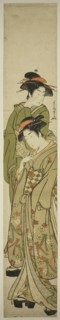 Two Women Taking a Stroll, Japan, c. 1781/89.