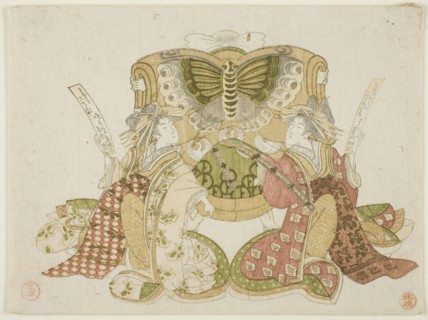Soga no Goro, Oiso no Tora, and Kewaizaka no Shosho, Japan, 1809.
