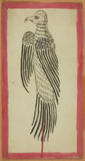 Sacrificed Animal from a Set of Four Ritual Cards (Tsakalis), Mongolia, 20th century.
