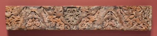 Fragment of an architectural molding, Morocco, Marinid dynasty (1244-1465), 14th century.