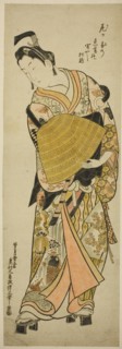 The Actor Onoe Kikugoro I as Soga no Goro, c. 1744.
