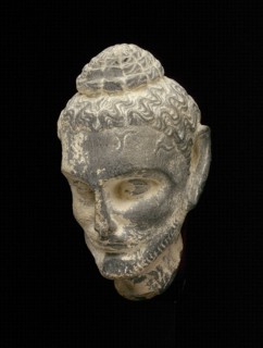 Head of Emaciated Siddhartha, 2nd/3rd century. Ancient region of Gandhara (modern Pakistan).