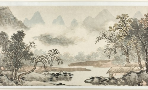 Clouds over the River before Rain, Ming dynasty (1369-1644), dated 1504.