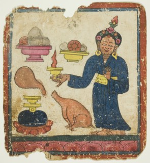 Image from a Set of Initiation Cards (Tsakali), 14th/15th century.