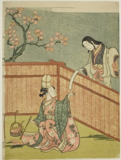 Burning Autumn Maple Leaves, 1765.