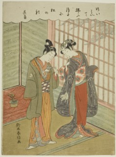 Couple with a Pet Mouse, c. 1768/69.