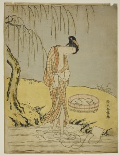 Washing Cloth in a Stream, c. 1768/69.