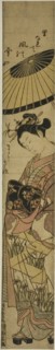 Courtesan on Parade, c. 1763.