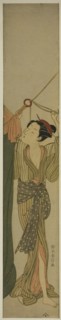 Hanging Up a Mosquito Net, c. 1767/68.