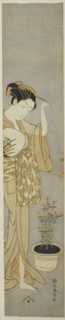 Beauty Adjusting her Hairpin, c. 1768/69.