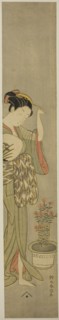 Beauty Adjusting Her Hairpin, c. 1768/69.