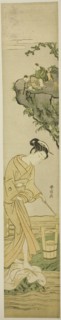 Daoist Immortals Spying on a Young Beauty, c. 1768.