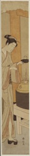The Waitress Osen of the Kagiya Teahouse, c. 1769/70.