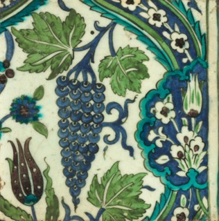 Tile, 16th/17th century.
