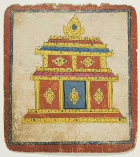 Image from a Set of Initiation Cards (Tsakali), 14th/15th century.