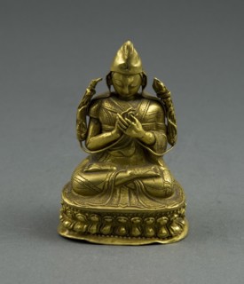 Portrait of Lama Tsongkhapa, 18th/19th century.