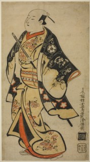 The Actor Uemura Kaemon (?), c. 1706.